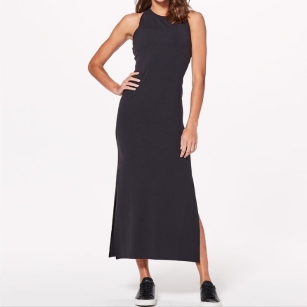 In search of : Lululemon get going black dress size 2 only